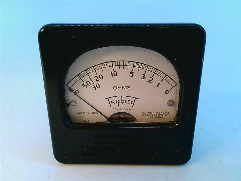 TRIPLETT 327-T-0-50-OHMS
