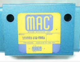 MAC VALVES INC 180003-1