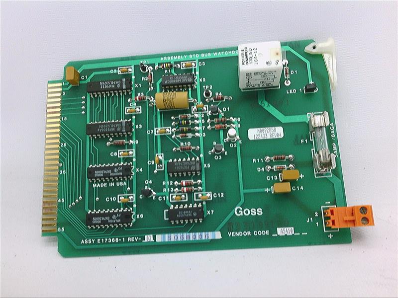 GOSS INTERNATIONAL E17368-1