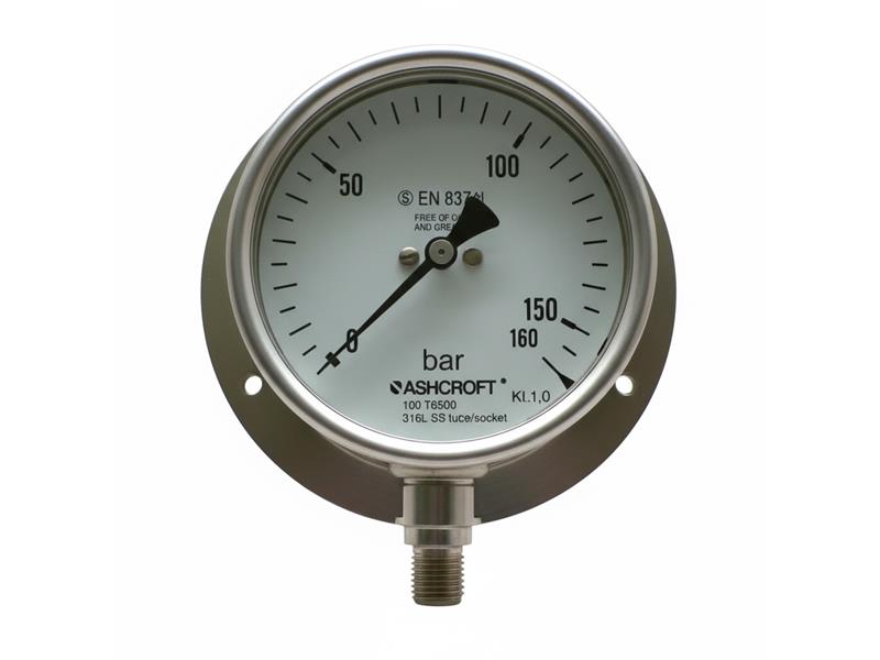 ASHCROFT 100-T6500-S-D-02-L-0/160-BAR-FW-X6W