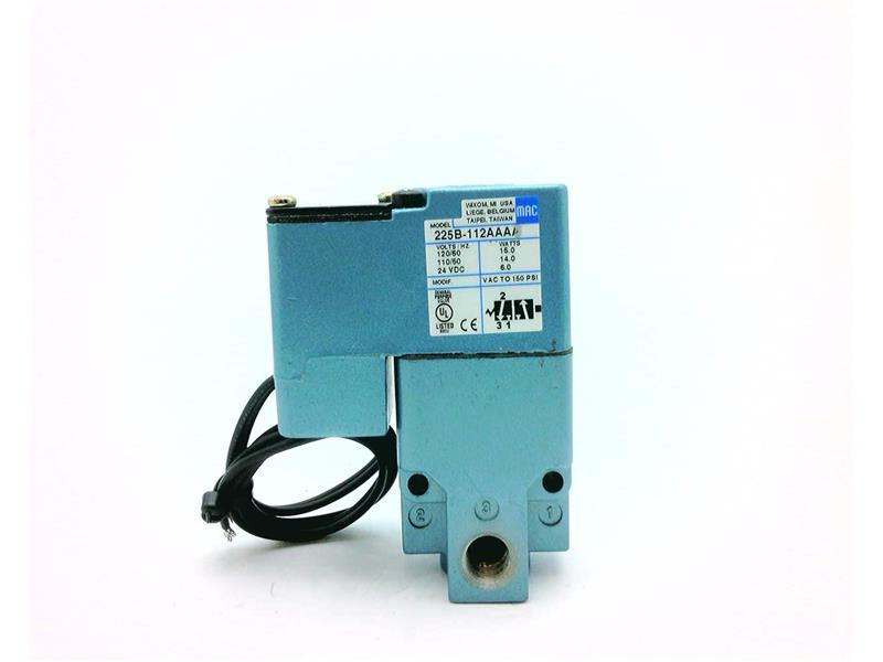 MAC VALVES INC 225B-112AAAA