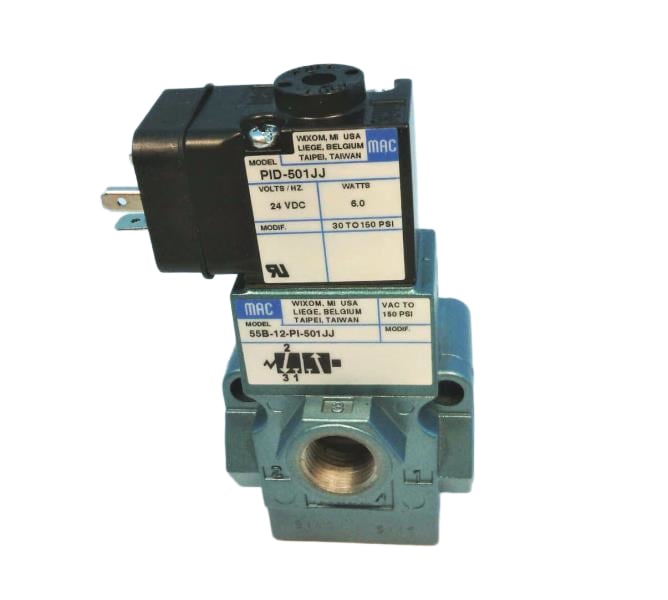 MAC VALVES INC 55B-12-PI-501JJ