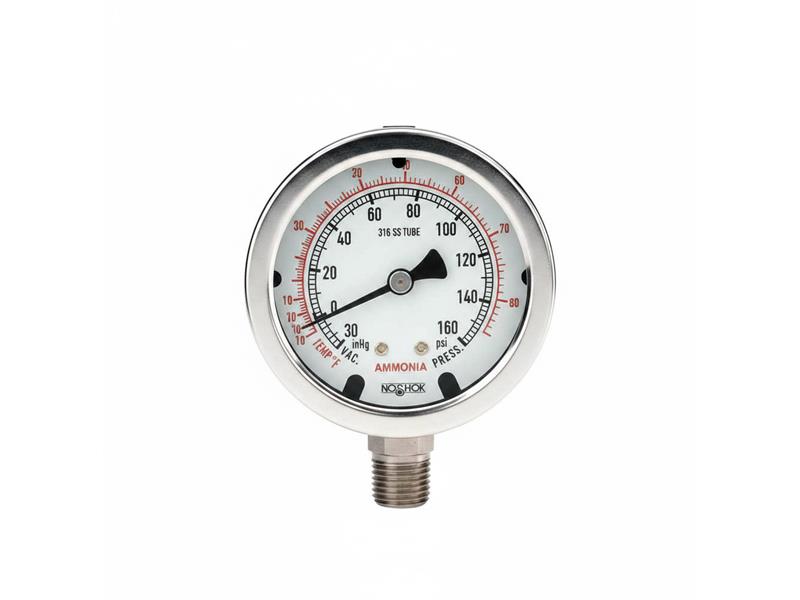 NOSHOK 40-510-100-PSI/KG/CM2-1/4-SSRF