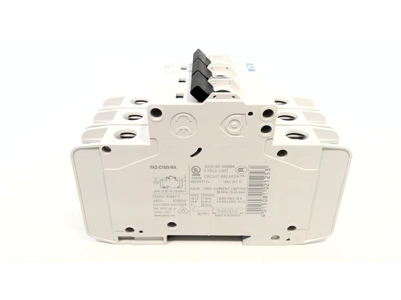 EATON CORPORATION FAZ-C15/3-NA