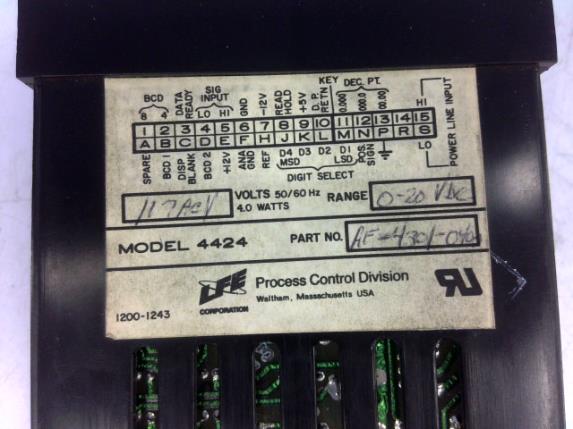 DANAHER CONTROLS 4424