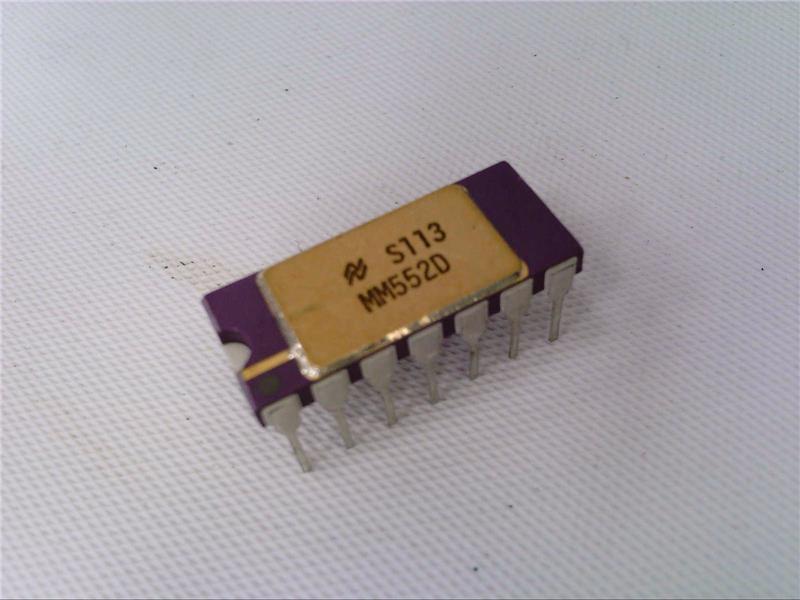 TEXAS INSTRUMENTS SEMI MM552D