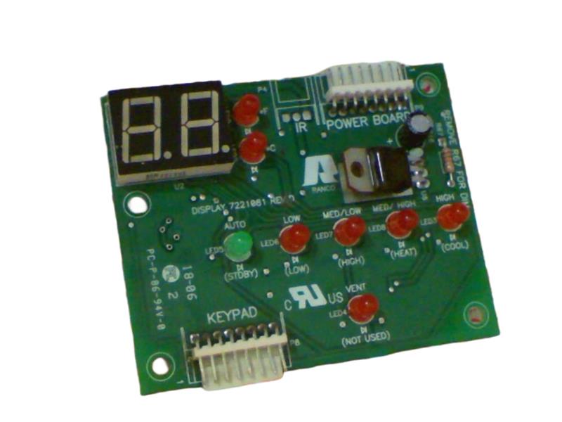 RANCO 7221081-DISPLAY