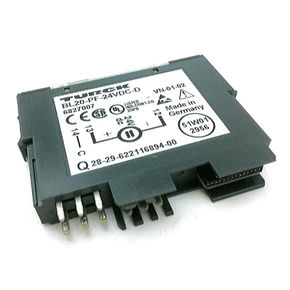TURCK BL20-PF-24VDC-D