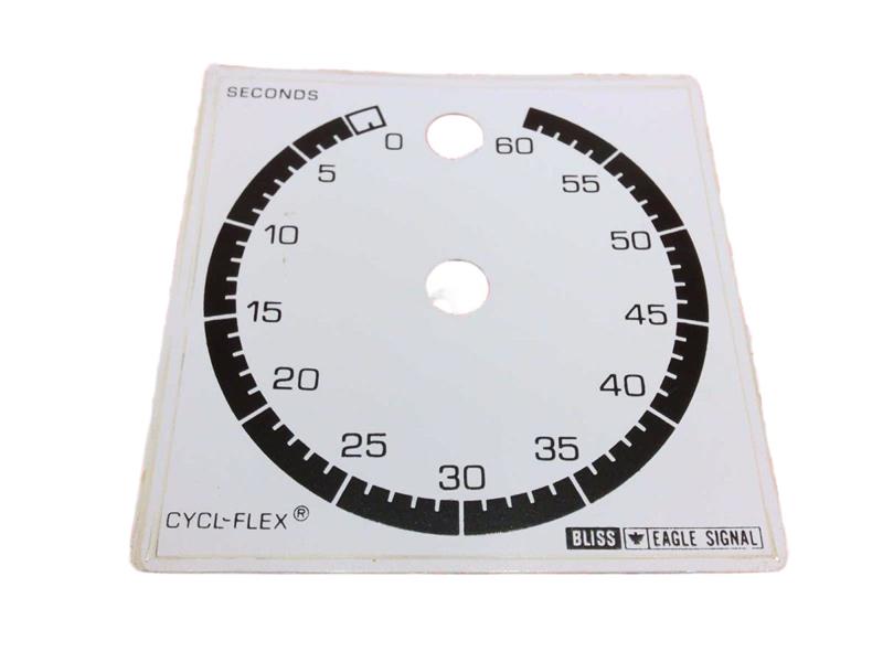 HP5-FACEPLATE-60S-BLK/WHT by DANAHER CONTROLS