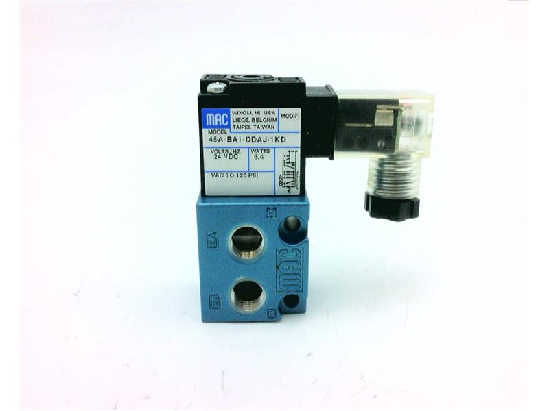 MAC VALVES INC 45A-BA1-DDAJ-1KD