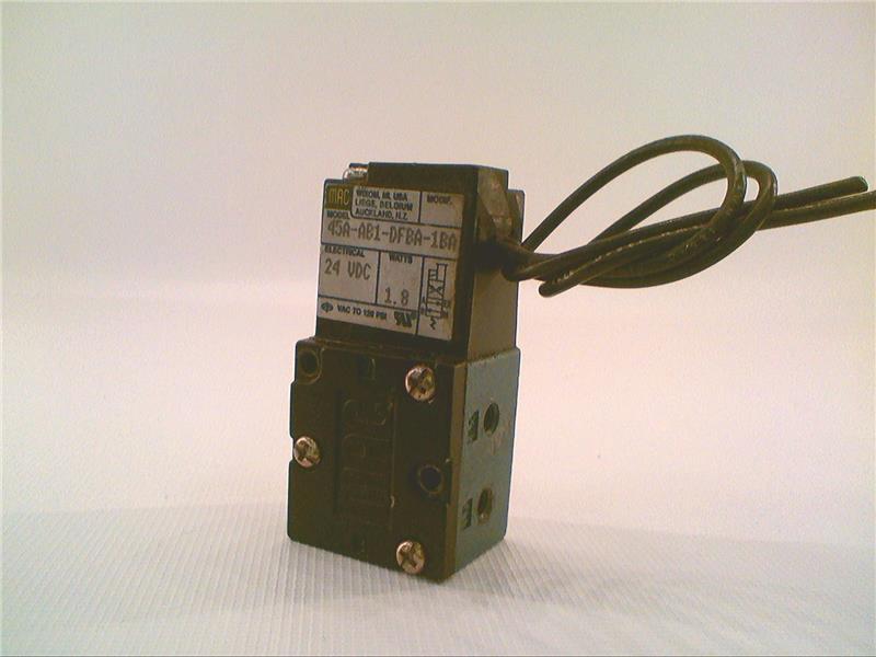 MAC VALVES INC 45A-AB1-DFBA-1BA