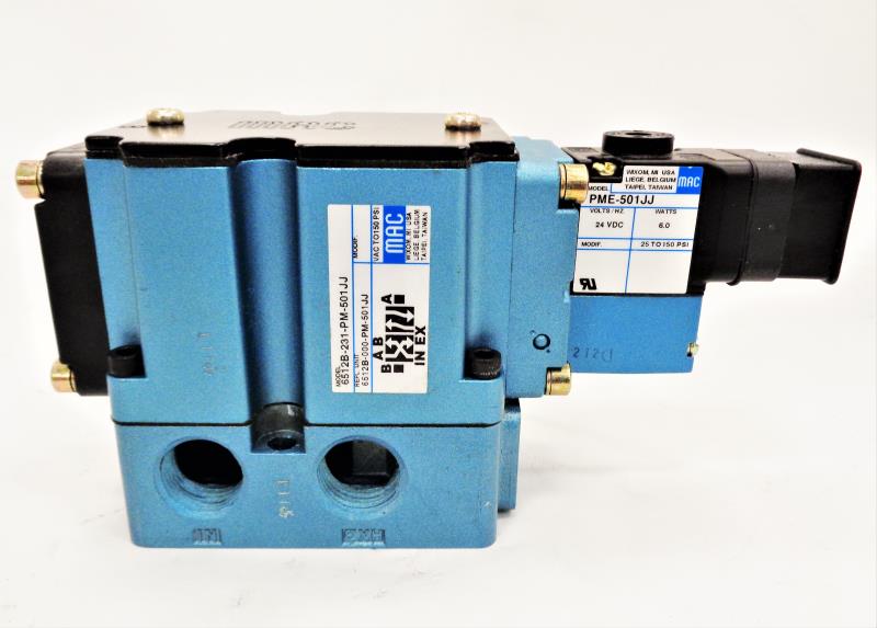 MAC VALVES INC 6512B-231-PM-591JB