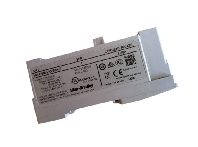 ALLEN BRADLEY 193-ESM-VIG-60A-T