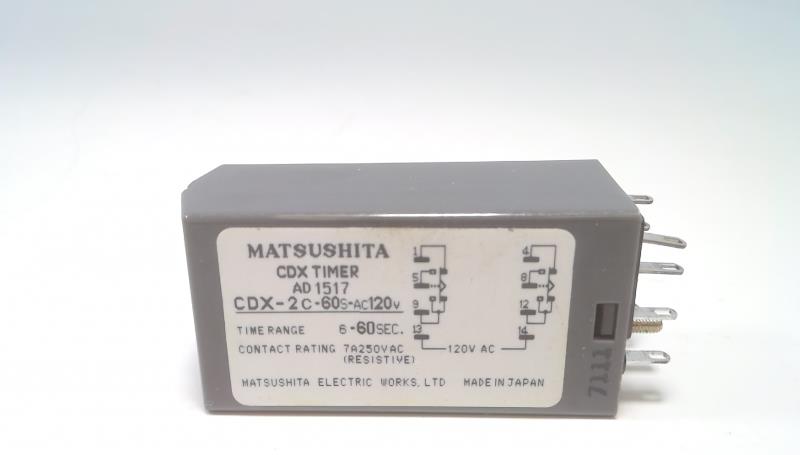 MATSUSHITA ELECTRIC CDX-2C-60S-AC120V