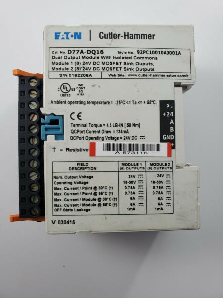 EATON CORPORATION D77A-DQ16