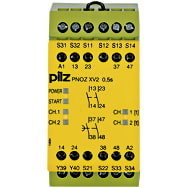 PILZ PNOZ-XV2-0.5/24VDC-2N/O-2N/O-FIX