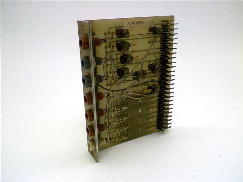 GENERAL ELECTRIC 194A3397G1