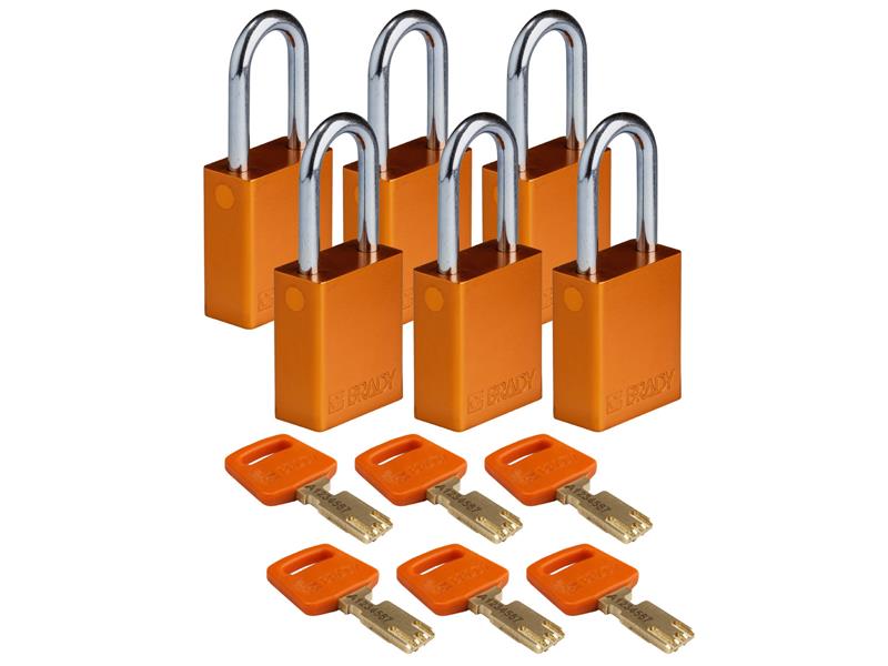 ALU-ORG-38ST-KD6PK by BRADY