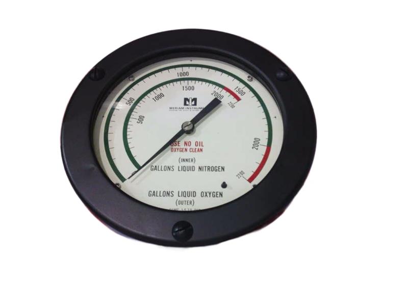 MERIAM INSTRUMENT 1126-100-316EH-STEELCP-BECUB-0-2200PSI
