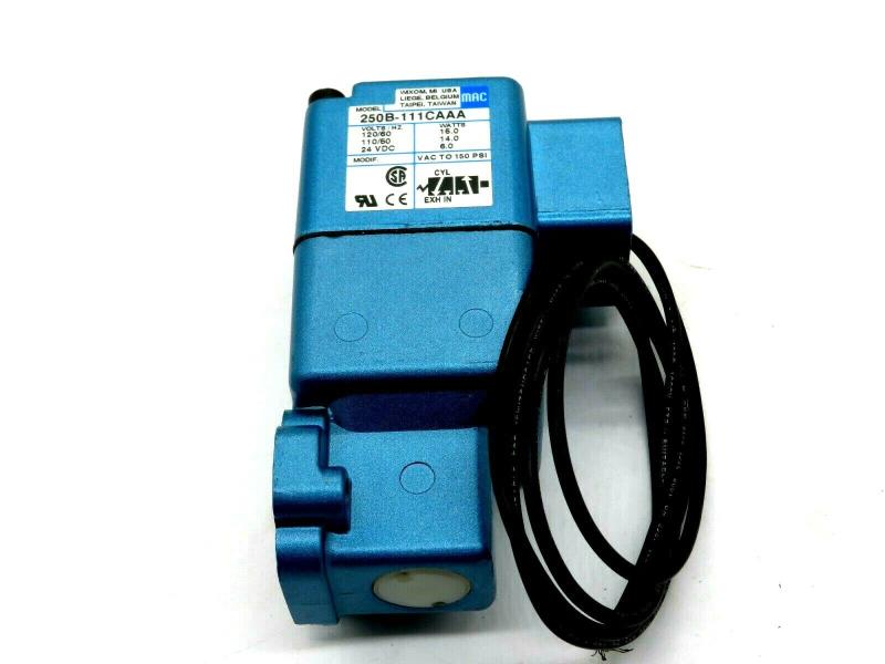 MAC VALVES INC 250B-112CC