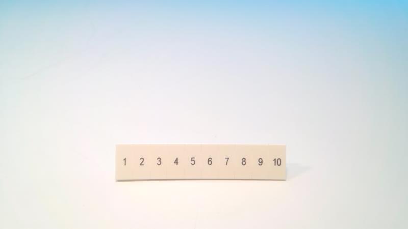 PHOENIX CONTACT ZB 5,08,LGS:FORTL.ZAHLEN 1-10