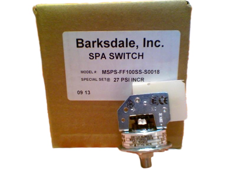 BARKSDALE MSPS-FF100SS-S0018