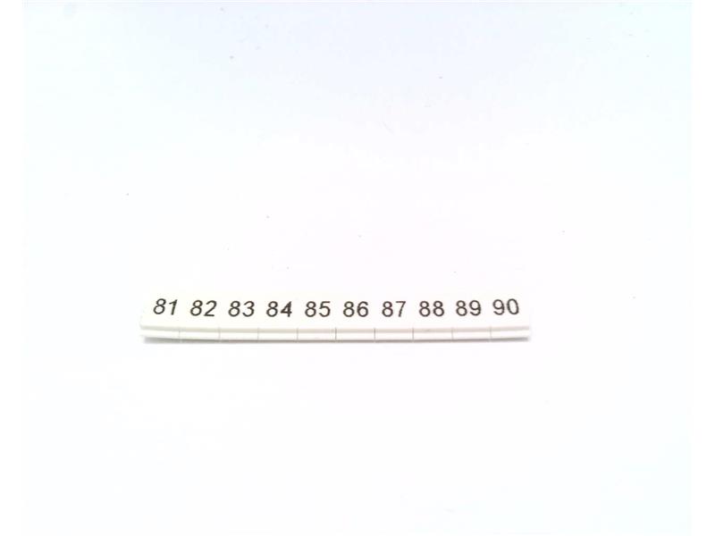 ZBF 4,LGS:FORTL.ZAHLEN 81-90 by PHOENIX CONTACT