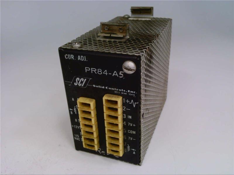 SCI SOLID CONTROLS INC PR84-A5