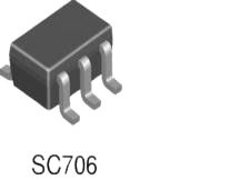 NC7WZ14P6 by ON SEMICONDUCTOR