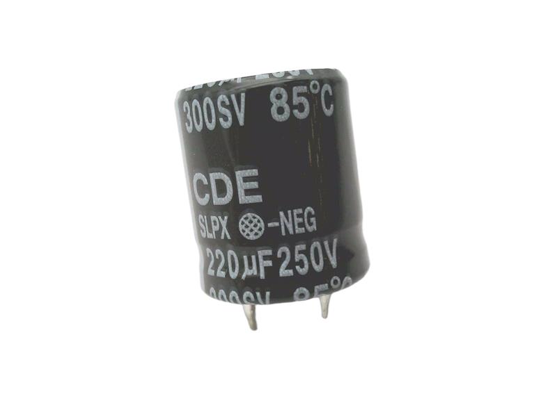 CORNELL DUBILIER SLPX221M250A1P3