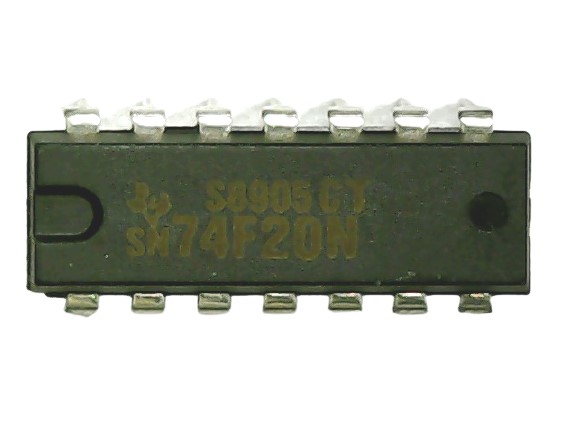TEXAS INSTRUMENTS SEMI SN74F20N