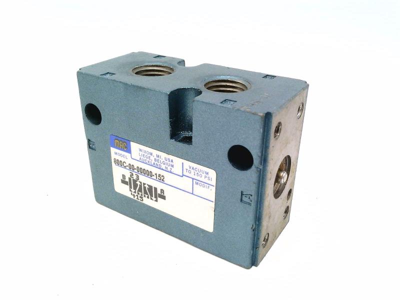 MAC VALVES INC 800C-00-00000-152