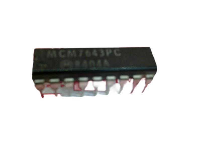 NXP SEMICONDUCTOR MCM7643PC