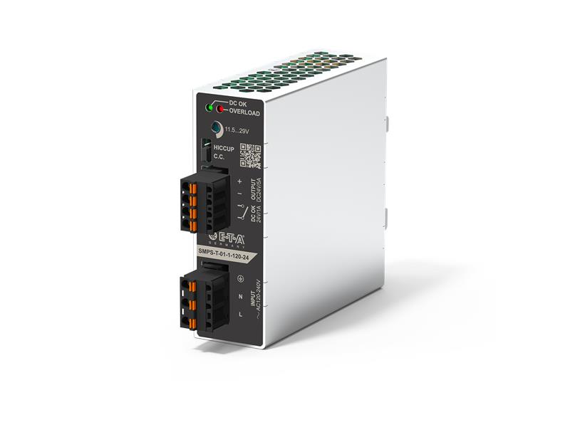 SMPS-T-01-1-120-DC24V-5A by ETA ENGINEERING TECHNOLOGY