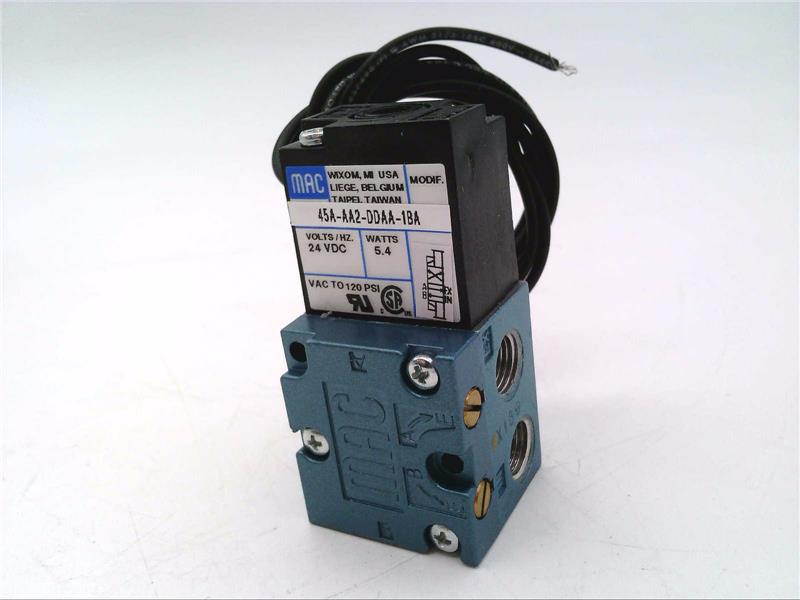 MAC VALVES INC 45A-AA2-DDAA-1BA