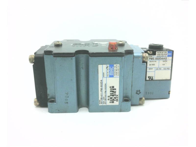 MAC VALVES INC 6513B-000-PM-502DA