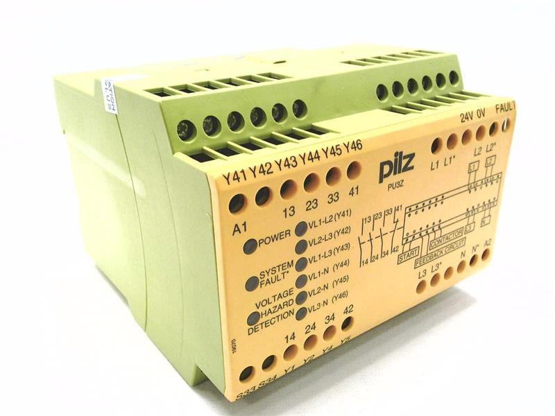 PILZ PU3Z-120VAC-3N/O-1N/C-6SO