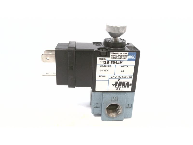 MAC VALVES INC 113B-594JM