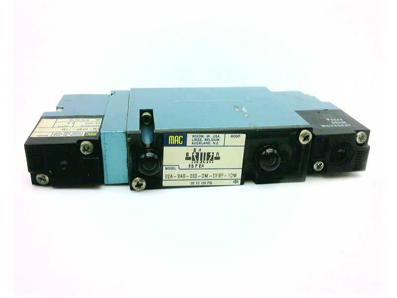 MAC VALVES INC 92B-BAB-000-DM-DFBP-1DM