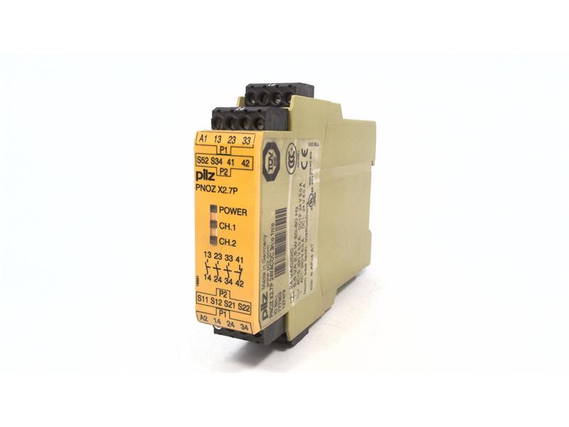 PILZ PNOZ X2.7P 24VACDC 3N/O 1N/C