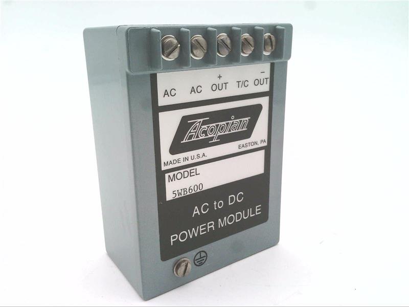 ACOPIAN 5WB600