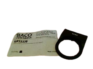 BACO CONTROLS UP33336