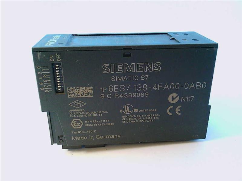SIEMENS 6ES7138-4FA00-0AB0