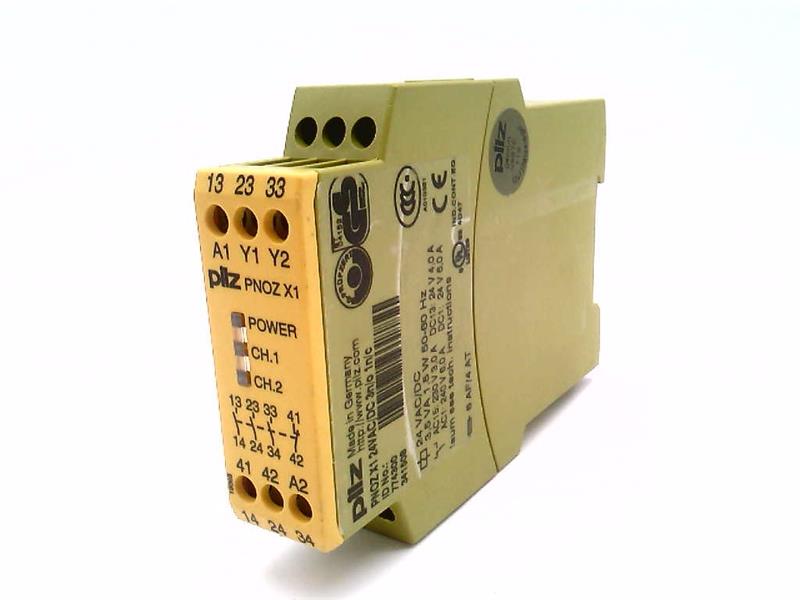 PILZ PNOZ-X1-24VAC/DC-3N/O-1N/C