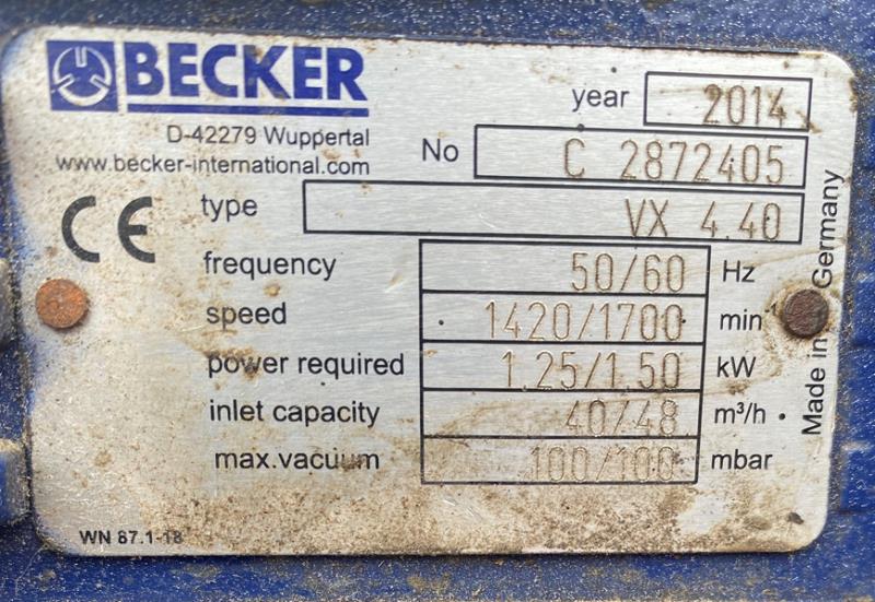 BECKER PUMPS VX4. 40