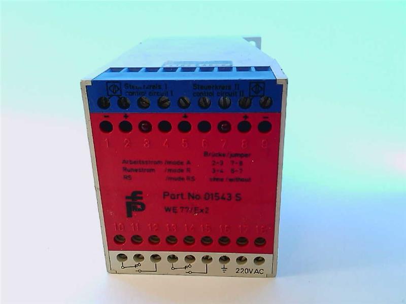 PEPPERL & FUCHS WE77/EX2-220V