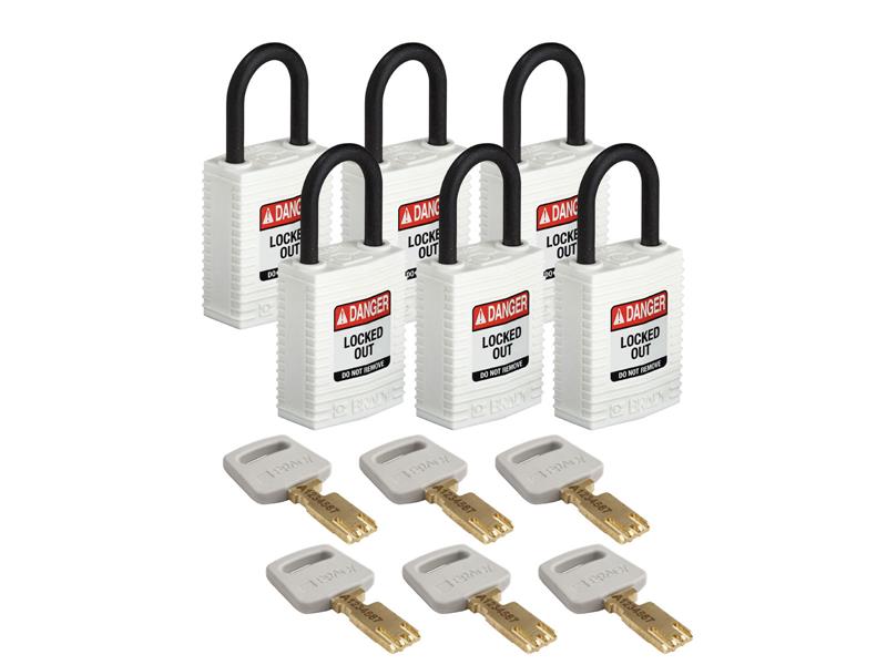 BRADY CPT-WHT-25PL-KA6PK