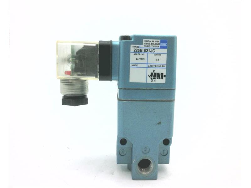 MAC VALVES INC 225B-521JC
