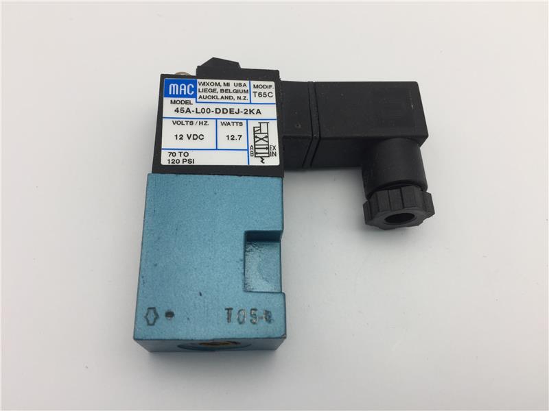 MAC VALVES INC 45A-L00-DDEJ-2KA