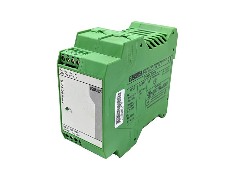 PHOENIX CONTACT MINI-PS-100-240AC/2X15DC/1
